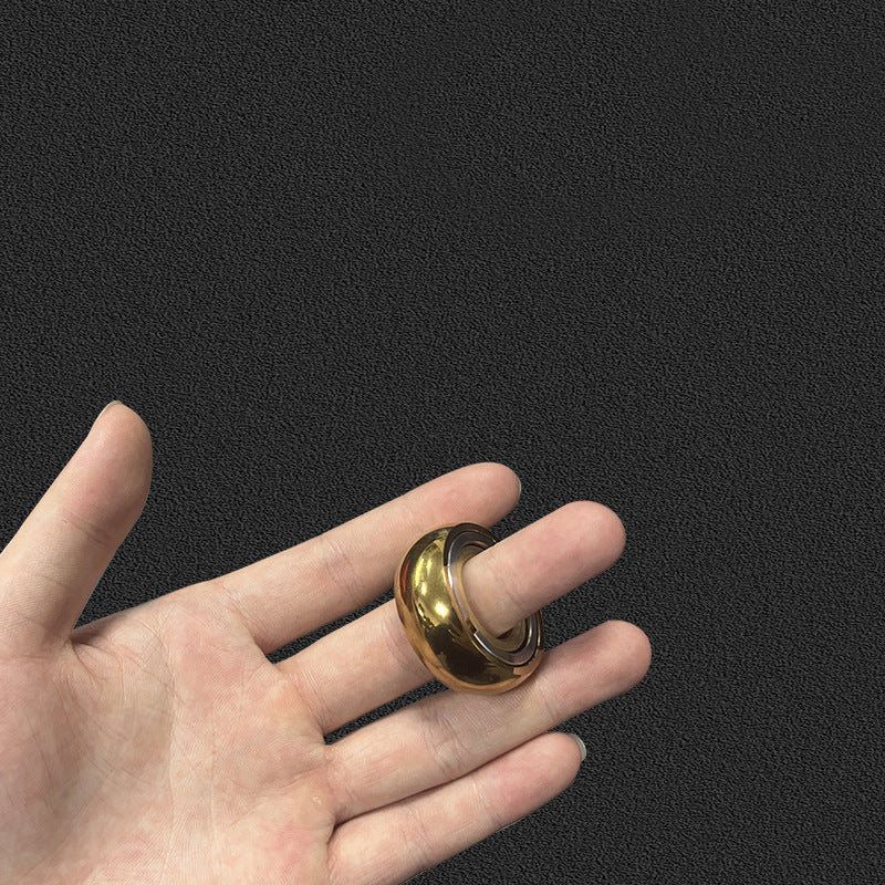 idge EDC Fidget Ring - Stainless Steel Spinner Ring for Stress Relief | 1st Gen Mechanical Anxiety Relief Toy