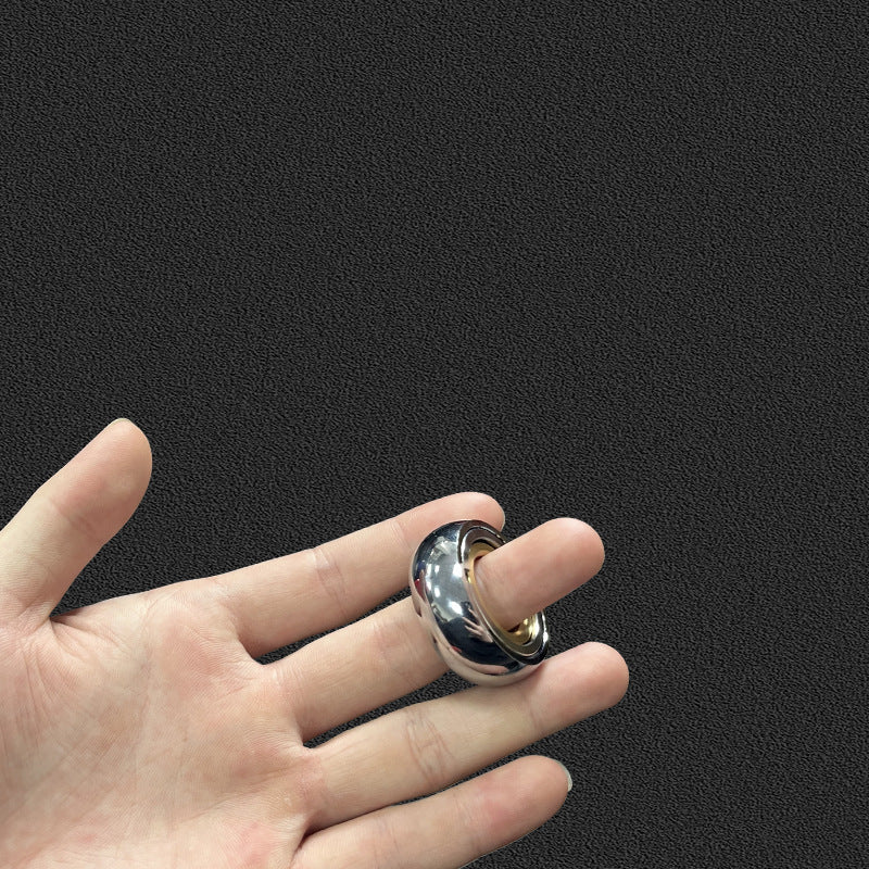 idge EDC Fidget Ring - Stainless Steel Spinner Ring for Stress Relief | 1st Gen Mechanical Anxiety Relief Toy